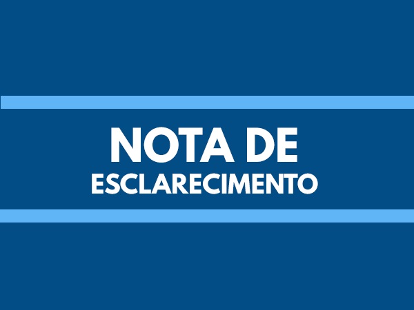 NOTA DE ESCLARECIMENTO E TÉCNICA - PROFISSIONAIS DA EDUCAÇÃO